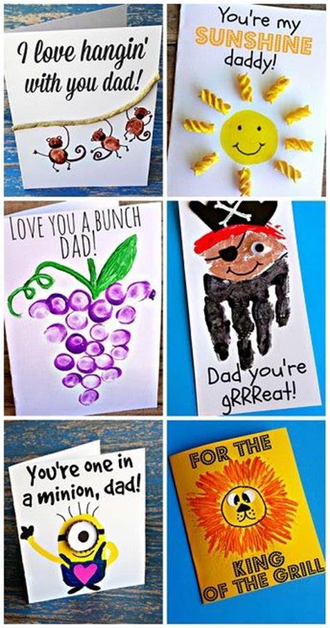 15 Ideas For Fathers Day Cards That Children Will Really