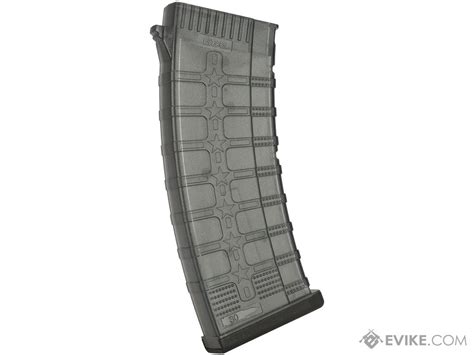 G G RK CQB Round Mid Cap Magazine For RK And AK Series Airsoft AEGs Color Smoked