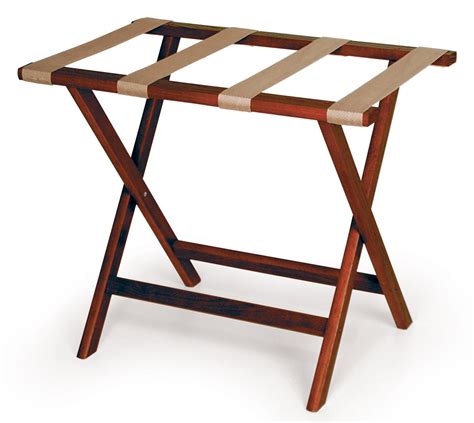 It is also great in the master bedroom for. Wood Luggage Rack | Red Mahogany w/ Tan Straps