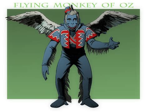 Artstation Oz Flying Monkey