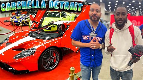 Carchella Detroit 2021 Dj Envy Drive Your Dreams Car Show Youtube