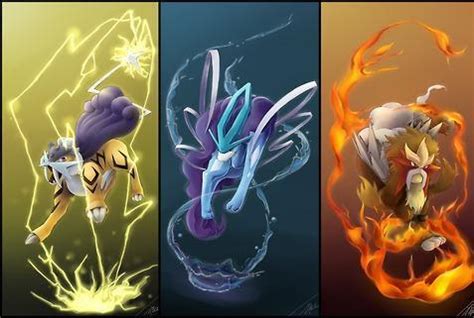 7 2/3 legendary dogs down, one more to go. The Trio - the three legendary dogs Fan Art (14089599 ...