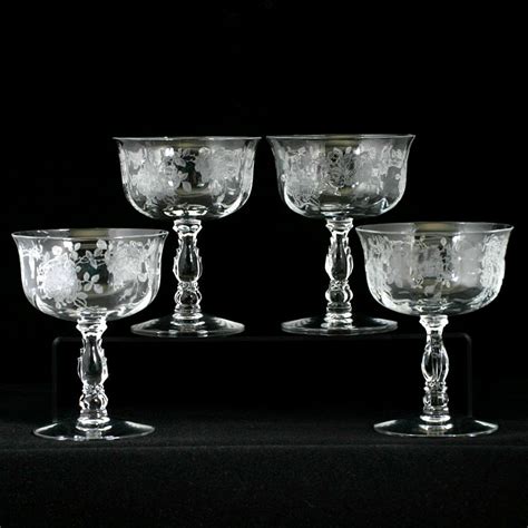 We did not find results for: Fostoria Willowmere Low Sherbet Champage Glasses Set 4 ...