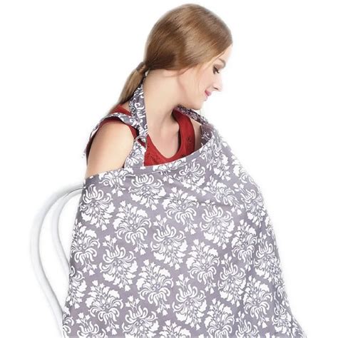 Breastfeeding Cover Baby Infant Feeding Cover Breathable Cotton Nursing