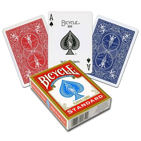 Standard index cards are approximately 3 inches by 5 inches in the united states. Bicycle Poker Size Standard Index Playing Cards-Red Deck! | | Urban Platter | Bicycle playing ...