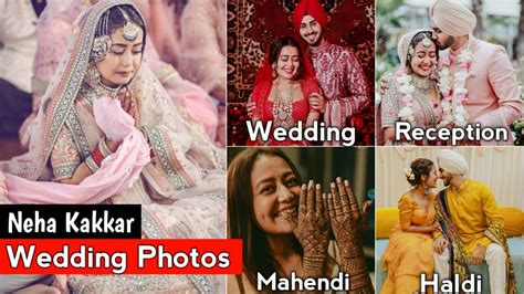 Neha Kakkar Share Her Wedding Pics With Rohanpreet Singh Nehu Da Vyah Nehu Shaadi Videos