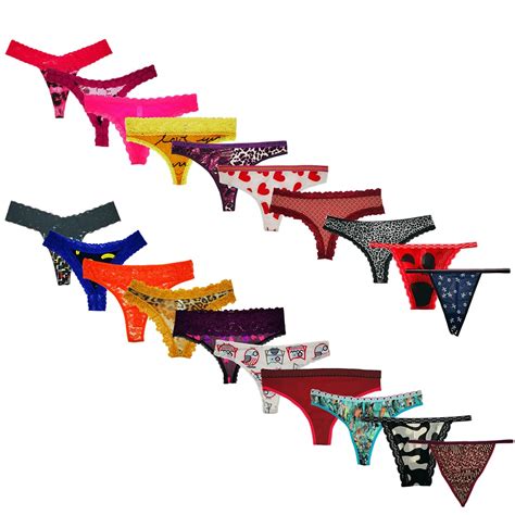 Buy Women Underwear Variety Pack Thong Lace Trims G Strings Bulk Panties Online At Desertcart India