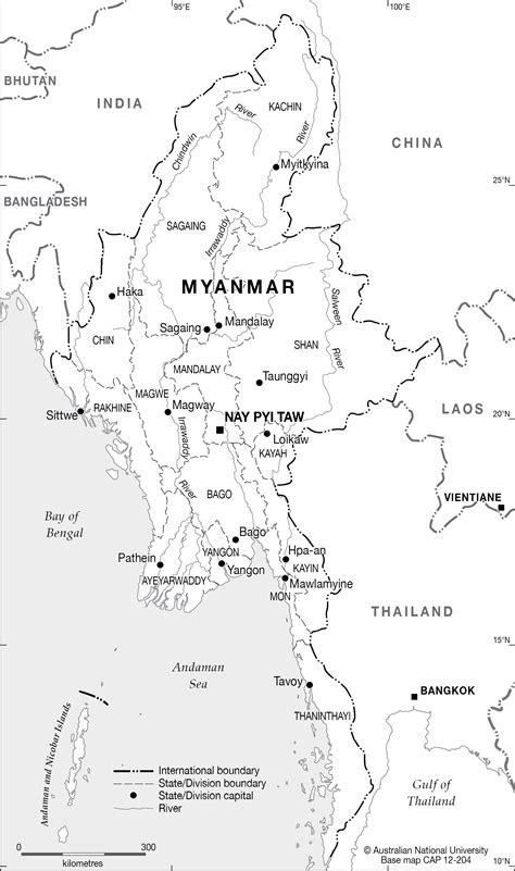 The course of the irrawaddy rive can be observed on the map above. Myanmar base - CartoGIS Services Maps Online - ANU