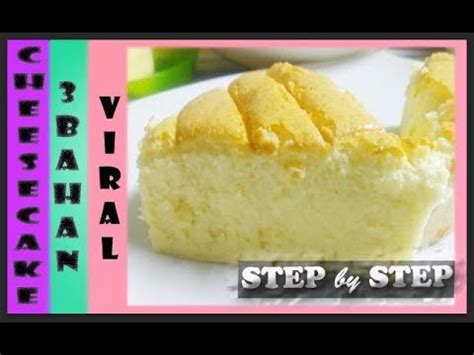 Kek milo viral ini digilai ramai kerana guna 2 bahan sahaja. Cheese Cake 3 Bahan Viral | Kek Keju 3 Bahan Mudah - YouTube
