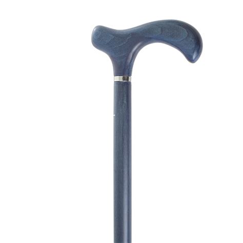 Blue Melbourne Derby Walking Cane Health And Care