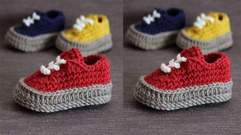 Como Hacer Zapatitos Para Bebes Tejidos A Crochet Youtube