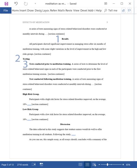 Apa Headings And Subheadings Example For Research Proposal