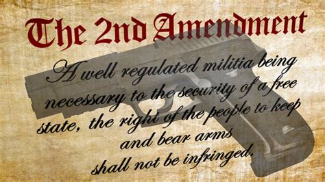 The Reason For The 2nd Amendment And Why The Second Amendment Is My Re