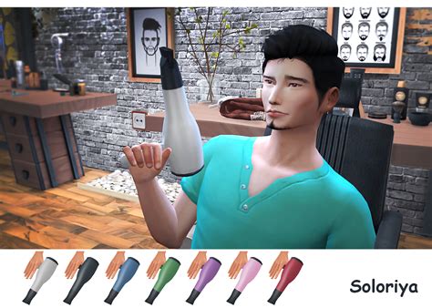 Soloriya Barber Supplies Sims 4