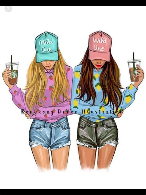 Pin By Maddies Outlet On Besties Fashion Illustration Print Fashion Sketches Best Friend
