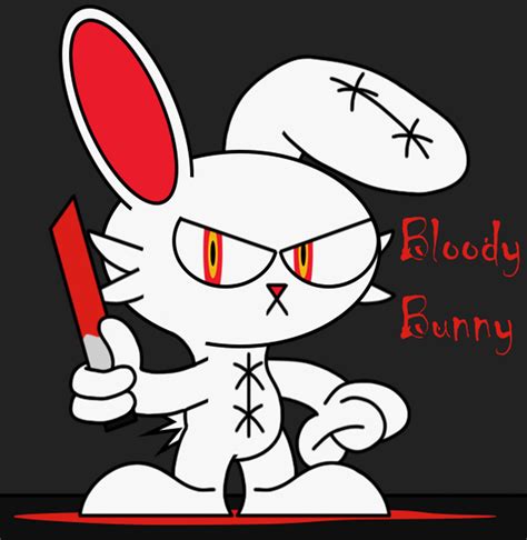 Bloody Bunny By Sunilla Islander On Deviantart