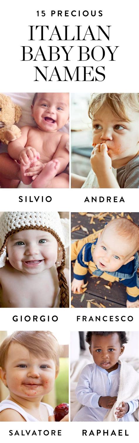 Captivating Italian Baby Boy Names