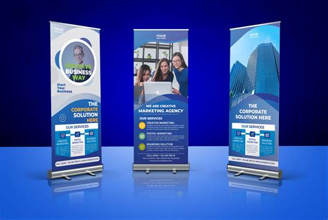 Roll Up Banner Stands Also Known As Roller Banners Or Pull Up Banners