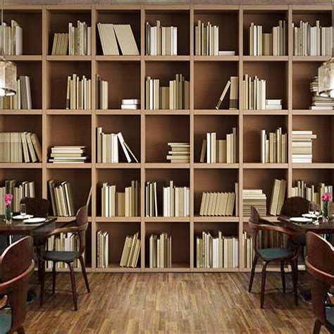 See more bookcase wallpaper, bookcase backgrounds, bookcase wallpaper mural, library looking for the best bookcase wallpaper? Bookcase Library Custom Wallpaper Mural Free Shipping ...