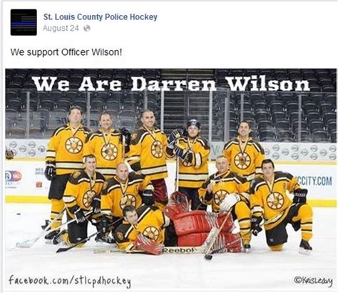 St Louis County Police Hockey Team Publicly Supports