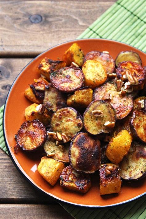 Sweet Spicy Roasted Potatoes And Squash Leelalicious Spicy