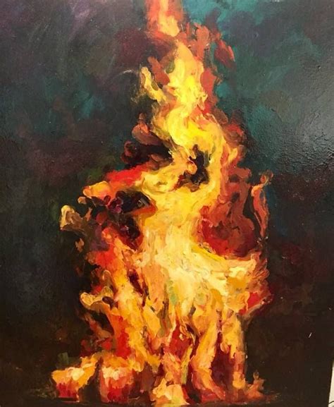Fire Painting Oil