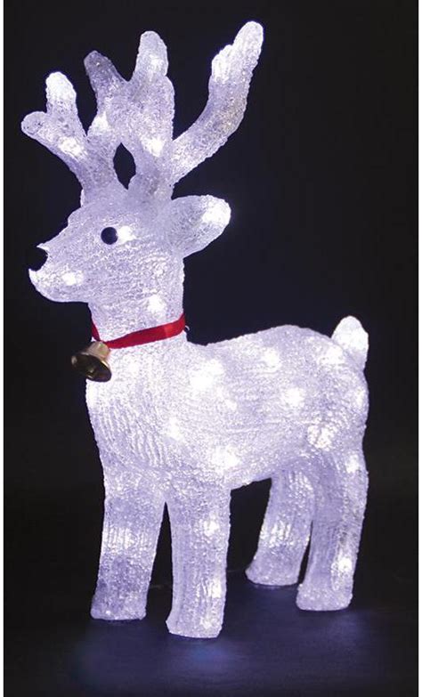 Indoor 385cm Led Acrylic Reindeer Xmas Decoration Christmas Display