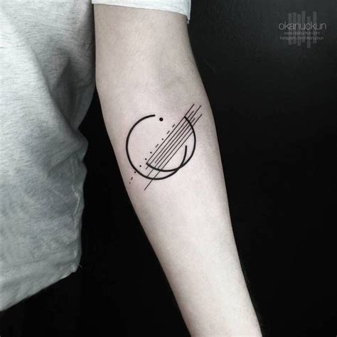 Hand poke tattoo by spencer hansen. Minimalist Geometric Tattoos by Okan Uckun - TattooBloq ...