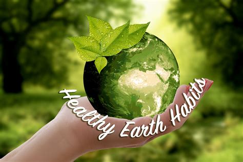 Healthy Earth Habits Easy Things You Can Do To Preserve Our Planet