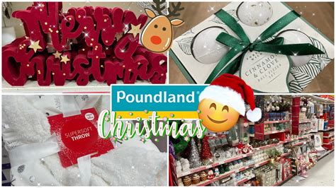 what s new in poundland november2022‼️ come christmas shopping with me at poundland cosy