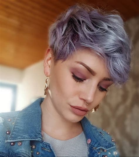 Best Short Pixie Haircut And Color Design For Cool Woman