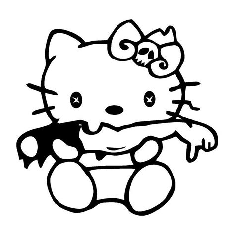 Click the hello kitty halloween coloring pages to view printable version or color it online (compatible with ipad and android tablets). 11 Hello Zombie Font Images - Free Spooky Halloween Fonts ...