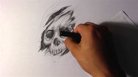 How To Draw A Skull Tearing Out Of The Skin Tattoo Design Skull