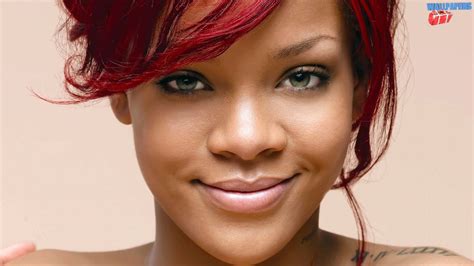 Rihanna Red Hair 2 Wallpaper 1600×900 Desktop Widescreen