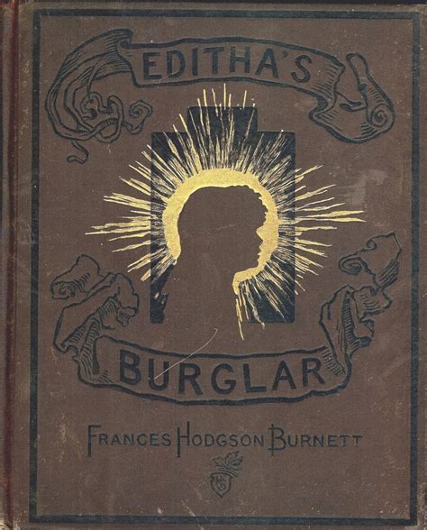 Edithas Burglar By Frances Hodgson Burnett Hardcover 1888 From