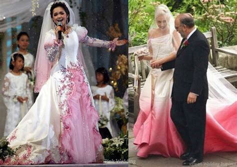The pink wedding dress was an unexpected surprise for all the invited guests. The Ultimate Pink Wedding Dress Entry - Princess Ball Gown ...