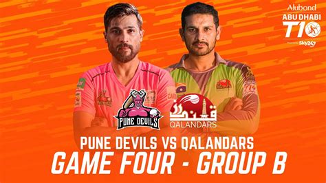 Match Highlights I Pune Devils Vs Qalandars I Day I Abu Dhabi T I