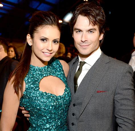 See more ideas about ian and nina, ian somerhalder, delena. Nina Dobrev and Nikki Reed Take Pics With Ian Somerhalder ...