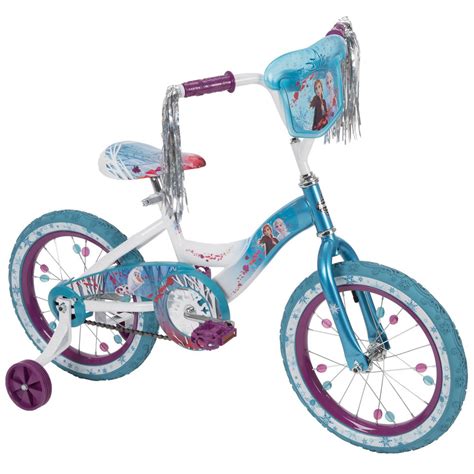 Huffy Disney Frozen Girls Bike With Training Wheels 16 Inch With Rear