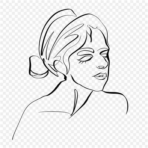 Line Draw Simple Abstract Woman Line Draw Abstract Woman Line Png