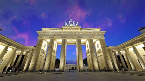 Architecture Building Germany Brandenburg Gate Monument Berlin