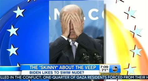 Abc Exposes Nude Biden But Ignores Same Book S Claims About Bill