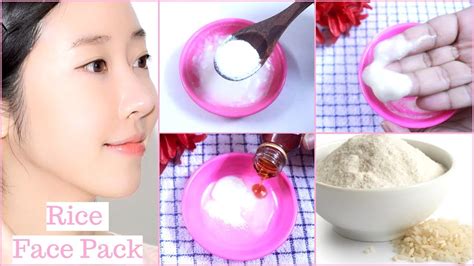 Rice Face Pack Rice Flour For Skin Whitening Rice Powder For Skin