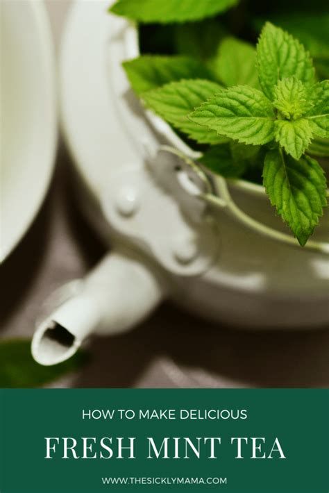 How To Make Fresh Mint Tea Recipe The Sickly Mama