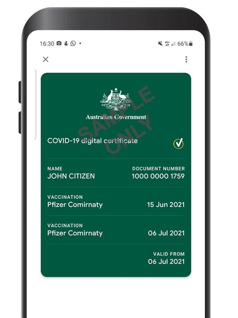 Australian Government Unveils Covid Vaccination Certificates For Iphone