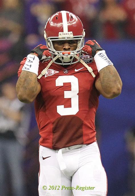 trent richardson getting ready for the 2011 bcs national championship game alabama football