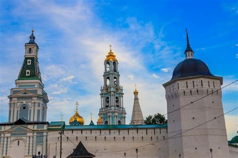 Premium Photo View Of Trinity Lavra Of St Sergius In Sergiev Posad Russia