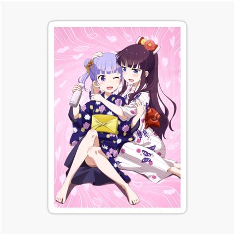 New Game Hifumi And Aoba Sticker For Sale By Anisutekka Redbubble