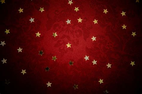 Golden Stars On Red Background Free Stock Photo Public Domain Pictures