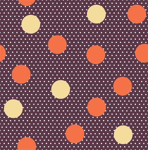 Premium Vector Abstract Detailed Polka Dots Vector Seamless Pattern